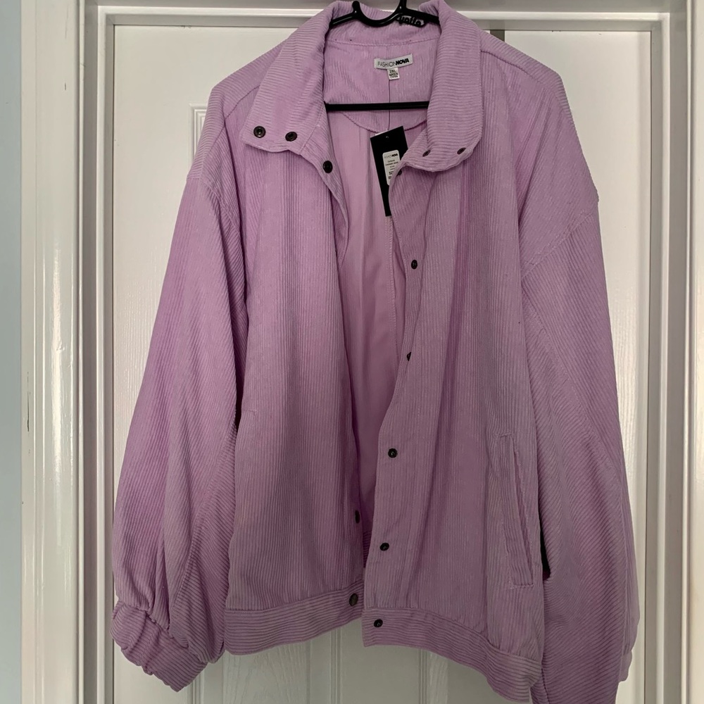 Oversized Corduroy Jacket